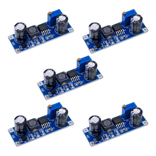5PCS XL7015 - Converter Adjustable Step-Down Module 5V-80V Wide Voltage Input
