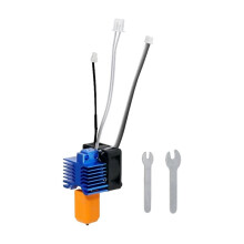 For  X1/X1C Upgrade Hotend Kit One-Piece Bimetal Hardened Steel Nozzle Hot End 0.4mm with Fan 3D Printer Parts