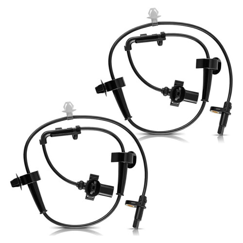 2 Pcs Front ABS Wheel Speed Sensor for   2012-2015 Replace 57455-TR3-A02, 57450-TR3-A02 Front Left & Right 1