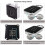 Outdoor Padlocks 2 Pack Gym Locker Lock 4 Digit Heavy Duty  Combination Padlock Easy Read Resettable Numbers 4