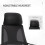 (Black, Foam) High-Back Adjustable Office Chair, Black 7