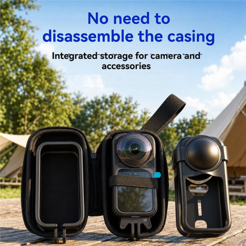 For  X6 Camera Storage Bag Hard Shell Protective Case Waterproof Shockproof Travel Organizer A
