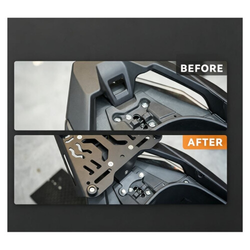 For  150X Rear Rack Tail Box Mount Support Easy Installation Luggage Bracket
