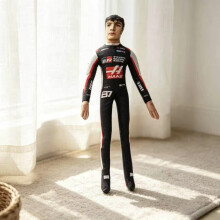 (Style T)F1 Driver Plush Toy With Internal Frame For Kids Room Decor And Collectibles
