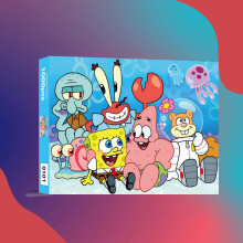(SpongeBob SquarePants B)Spongebob Squarepants Tom And Jerry Doraemon Pikachu 1000 Piece Puzzle For Adults And Kids