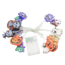 Halloween String Lights LED Halloween Fairy Lights Decor Halloween Light Decorations Battery Operated with 8 Flash Modes