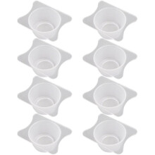 8 PCS Airbrush Paint Cup Strainers, Fine Mesh Filter Screens(150 Mesh and 200 Mesh ), Reusable for Art and Crafts