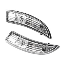 Cubierta de Lámpara del Espejo Lateral del Automóvil Cubierta de Luz del Espejo Retrovisor 8A6113B381AB para Fiesta B-Max 2008-2017