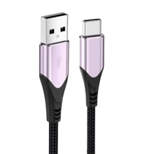 Cabo de Carregamento Tipo C 3A para Mate 30 20 P30 P20 para para Cabo de Carregamento Rápido USB C para Celular 2m