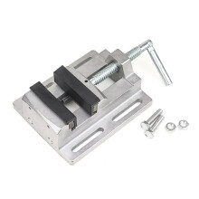 3 Zoll Parallel-Kiefer Bohrmaschinen-Schraubstock Aus Aluminiumlegierung mit Doppelter Schienenklemme für die Verstellbare Fräsmaschine