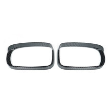 Real Carbon Fiber Side Mirror Rain Visor Eyebrow Guard Cover Trim for Charger 2015-2023 Accessories