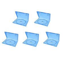 5pcs for PS5 Game CD Case Clear DVD Storage Case Box Disc Protective Stockpiling Boxes for Game Discs Accessories