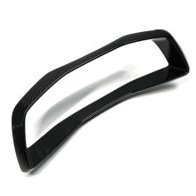 Capa de Moldura Do Velocímetro de Fibra de Carbono Real para Corvette C8 Z06 2020-2025 Acessórios de Interior Do Painel de Instrumentos