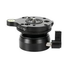 Tripod Leveling Base Adjustable 15 Degree Table Hemisphere Plate Leveler for DSLR Camera Tripods 1/4''