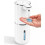 Automatic Soap Dispenser Touchless, USB Rechargeable Hand Soap Dispenser, 4 Adjustable,for Bathroom and Kitchen, White 1
