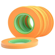 10pcs Ultra Fine Model Covering Tape for DIY Special Masking, 1mm Width, 18m Length Per Roll