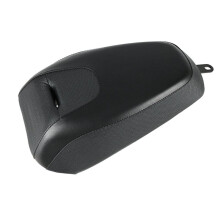 Rear Passenger Cushion Pillion Black Soft Artificial Leather Pad Cover for INDIAN CHIEF BOBBER DARK HORSE 2022