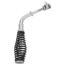 Wood Stove Handle Replacement,M8 Thread Spring Stove Door Handle Grip for Fireplace Door,for Fireplace