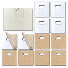 80 PCS Vertical Blind Repair Tabs Kit Clear Fixer Verticle Blinds Snap in Replacement Slats Parts Panels, Repair Patch