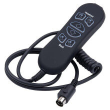 HSW306 Compatible 6 Button 7 Pin Remote Controller Replacement Hand Wand for Power Recliner