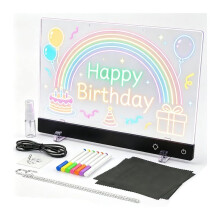 16'' Rechargeable LED Drawing Board for Kids, Light Drawing Tablet for Girls Boys, Cordless Drawing Pad Arts Crafts