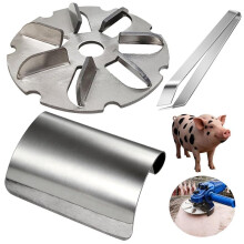 Pig Hair Removal Tool Hog Scraping Electric Labor Blades to Shave,Skin Cleaning,Dehair Machine,for Livestock Processing