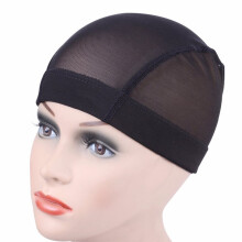 Golfcaps voor Mannen en Vrouwen - Comfortabele Compressiekap over Durags en Pruikcaps (Zwart)