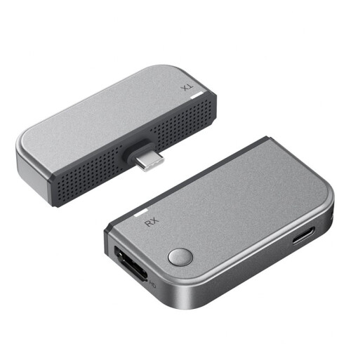 Wireless -Compatible Transmitter and Receiver 164FT, 5G 2.4G Extender Kit 4K Decoding Input 1080P Output