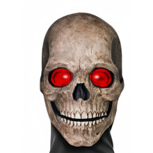 Halloween Floating Scary Skull, Pathway Markers Light Eyes, Haunted Horror Prop for Indoor, Outdoor