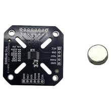 MT6835 Magnetencoder mit 21-Bit Absolutwert für Schrittlose Motoren ABZ 1-16384 Linienausgang SPI-Kommunikation