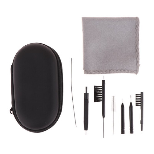1Set Cleaning Brushes Set Essential Kit for Care Sturdy Tools with Ventilation Rod and Dry Screwdriver