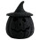 Halloween Woven Pumpkin with Witch Hat Lid Candy Storage Basket for Fall Decor 1