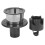 Vacuum Cleaner Filter Assembly, ABS Handheld Vacuum Cleaner Filter Bin Replacement Part Washable Replacement Filters 1