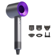 Arrival Upgraded Bladeless Hair Dryer High Speed Turbo Motor Pro High Power Quiet Quick Drying Ionic Hair Care EU Plug