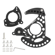 MEROCA Protetor de Corrente para Bicicleta de Montanha, Protetor de Corrente, Estabilizador de Roda de Corrente Única 34 32 36 38 Dentes para