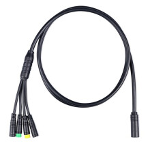 EB-BUS 1T4 Main Cable (105cm) - Wiring Harness for Bafang BBS01/02B, G320, and G340 UART Mid-Drive E-Bike Motors