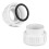 Kit de União de Célula de Sal 2" GLX-Cell-Union União de Bomba de 2 Polegadas para Geradores de Cloro de Sal para  para Conexões de Bomba de 1