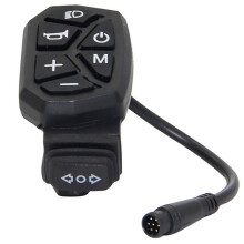 New 7-Pin Multifunctional Handlebar Control (Integrated Horn and Light Button) for M4 Pro Electric Scooter