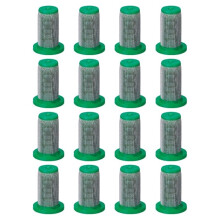 Lot de 16 Filtres 8079-PP-100 avec Écran en Acier Inoxydable 100 Mailles pour Buses de Pulvérisation pour TeeJet