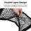 4 Set Universal Car Storage Mesh Cargo Net 45x25cm Stretchable Cargo Net Organizer Pouch Bag for Car 2