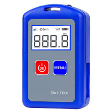 Rechargeable Fiber Power Meter Type-C with Red Check Display 15MW Red Light for Routine Repair Service Work