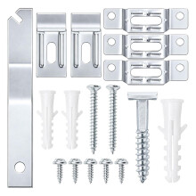Frame Lock Security Hanging Kits 15 Set,Anti-Theft Picture Hanging Hardware for Artwork, Museum, Gallery, Hotel
