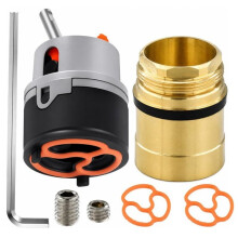 For RP50587 Filter Replacement for Single Handle Kitchen and Bathroom Faucet Repair Parts Universal Triangle Faucet B
