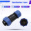 Connector SP2110 IP68 2 3 4 5 5B Pin Male Female Cable Plug Socket B 2