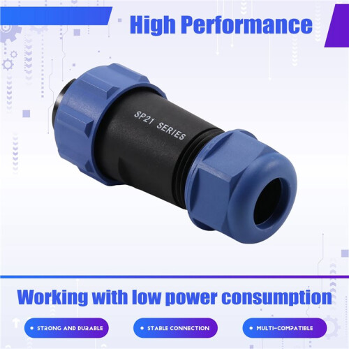 Connector SP2110 IP68 2 3 4 5 5B Pin Male Female Cable Plug Socket B 2