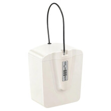 Beach Safe Chain Portable Beach Safe with Numbers ,Password Safe for Chaining Anti-Theft Mobile for Beach Camping Travel