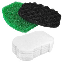 10 Pcs Pond Filter Maintenance Kit for Outdoor Pond Pump and Filter Fish Pond Fountain