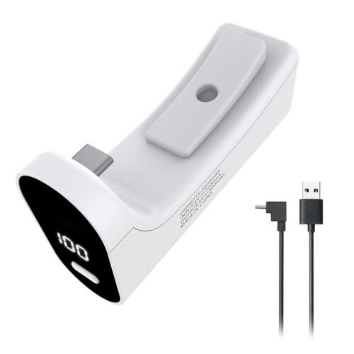 For PS5 Gaming Controller Charging Battery 2000mAh USB Type C Battery LED Display Charge Kit Gaming Accessories