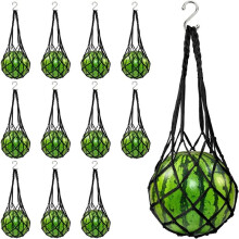 12 Pack Melon Hammock Watermelon with S Hanging Hooks, Melon Cradle for Garden to Prevent Falling,for Growing