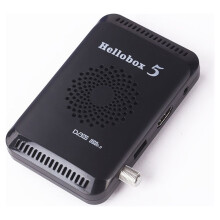 Hellobox 5 Satellite TV Receiver HD Digital DVB S2 Support Ccam Newcam 3G Wifi Decoder EU Plug